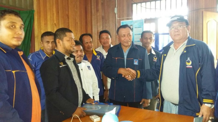 Kader Nasdem Ambil bagian pada penjaringan bakal calon di Banggai Kepulauan