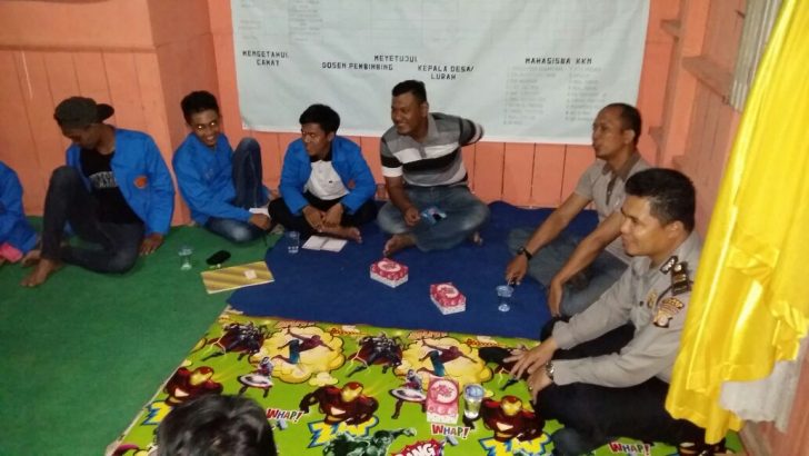 Polres Palu Tak Kenal Hari Libur Untuk Himbau Warga Jauhi Narkoba