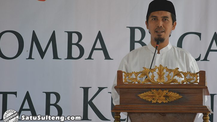Wakil Ketua DPW PKS Prov Sulteng, Tegur Panitia Lomba Baca Kitab Kuning