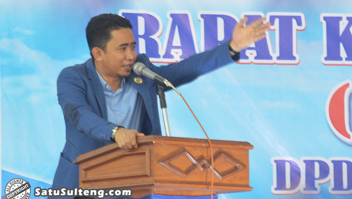 Buka Rakorda PAN Palu, Ivan Minta Kader Rebut Kursi Legislatif